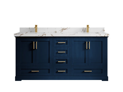 Boston 72 in. W x 22 in. D Double Sink Bathroom Vanity - Willow Bath and Vanity