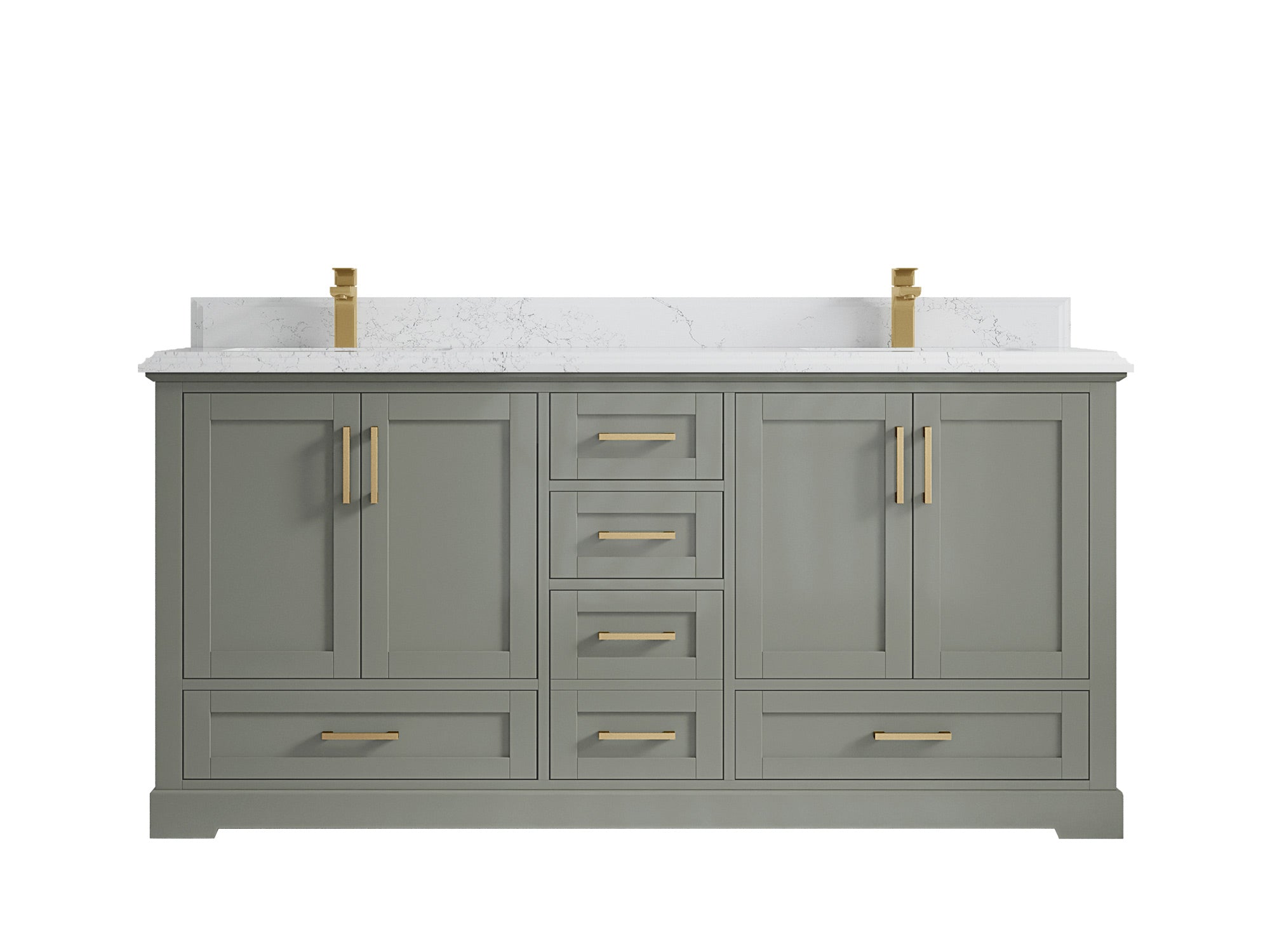 Boston 72 in. W x 22 in. D Double Sink Bathroom Vanity - Willow Bath and Vanity