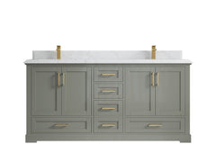 Boston 72 in. W x 22 in. D Double Sink Bathroom Vanity - photo 30