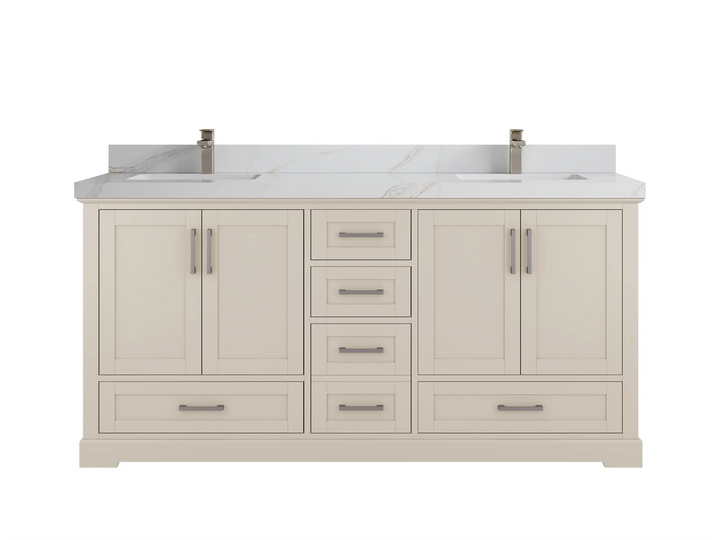 Boston 72 in. W x 22 in. D Double Sink Bathroom Vanity - photo 20