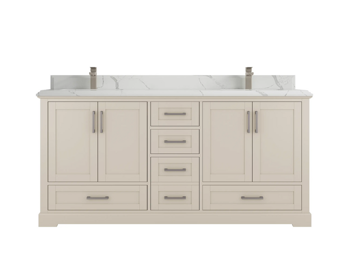 Boston 72 in. W x 22 in. D Double Sink Bathroom Vanity - photo 21