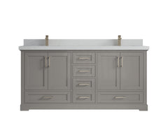 Boston 72 in. W x 22 in. D Double Sink Bathroom Vanity - photo 16