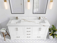 Boston 72 in. W x 22 in. D Double Sink Bathroom Vanity - photo 18