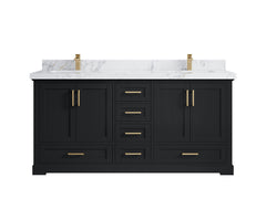 Boston 72 in. W x 22 in. D Double Sink Bathroom Vanity - photo 25