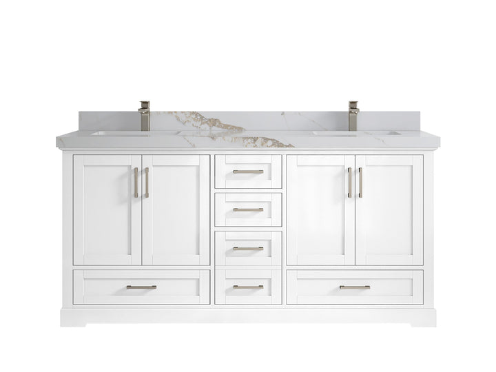 Boston 72 in. W x 22 in. D Double Sink Bathroom Vanity - photo 19
