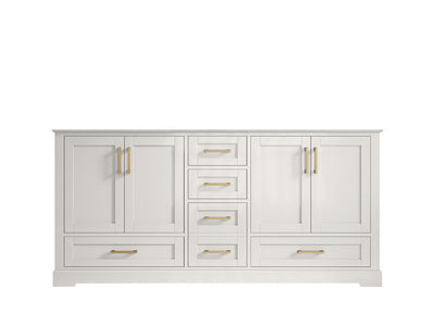 Boston 72 in. W x 22 in. D Double Sink Bathroom Vanity - Willow Bath and Vanity