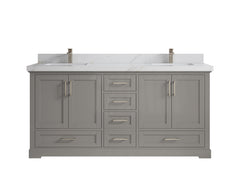 Boston 72 in. W x 22 in. D Double Sink Bathroom Vanity - photo 26