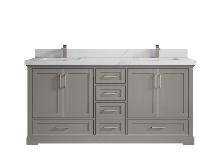 Boston 72 in. W x 22 in. D Double Sink Bathroom Vanity - photo 26
