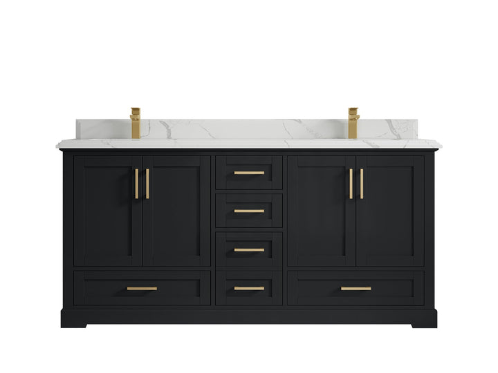 Boston 72 in. W x 22 in. D Double Sink Bathroom Vanity - photo 45