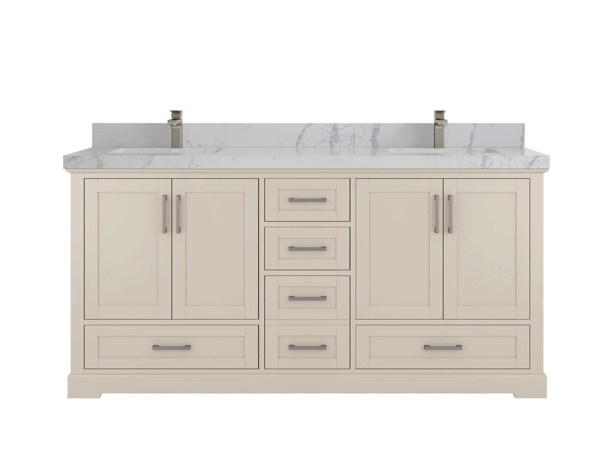 Boston 72 in. W x 22 in. D Double Sink Bathroom Vanity - Willow Bath and Vanity