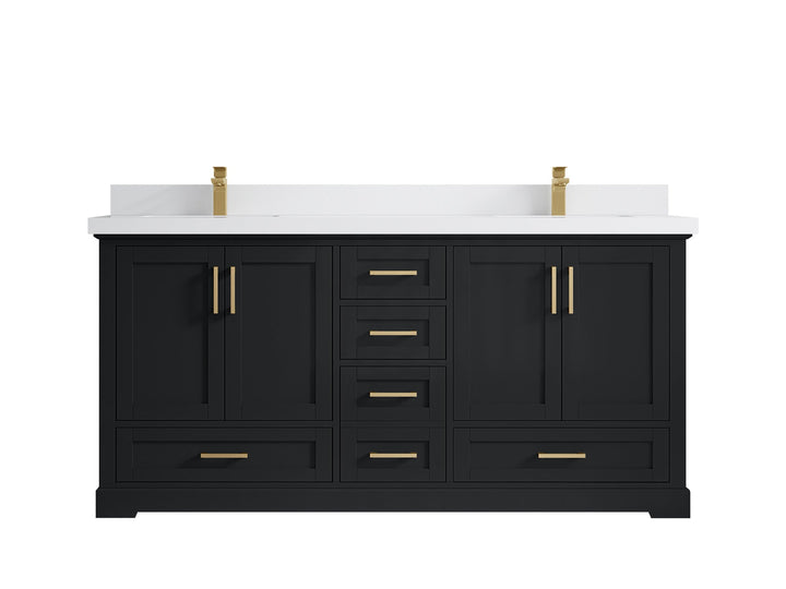 Boston 72 in. W x 22 in. D Double Sink Bathroom Vanity - photo 43