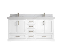 Boston 72 in. W x 22 in. D Double Sink Bathroom Vanity - photo 27