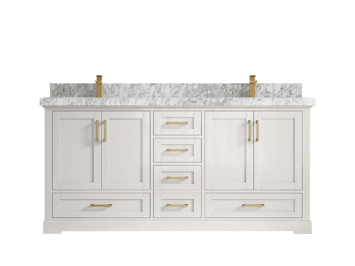 Boston 72 in. W x 22 in. D Double Sink Bathroom Vanity - photo 13