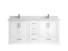 Boston 72 in. W x 22 in. D Double Sink Bathroom Vanity - photo 29