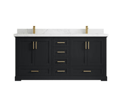 Boston 72 in. W x 22 in. D Double Sink Bathroom Vanity - photo 23
