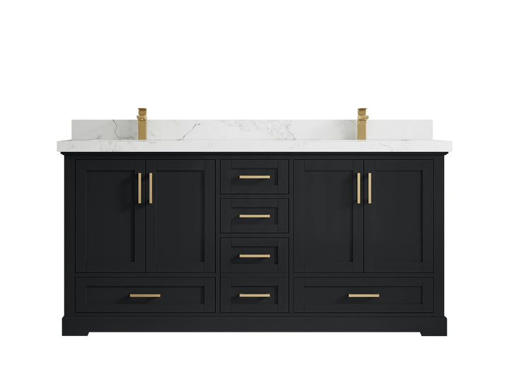 Boston 72 in. W x 22 in. D Double Sink Bathroom Vanity - photo 23