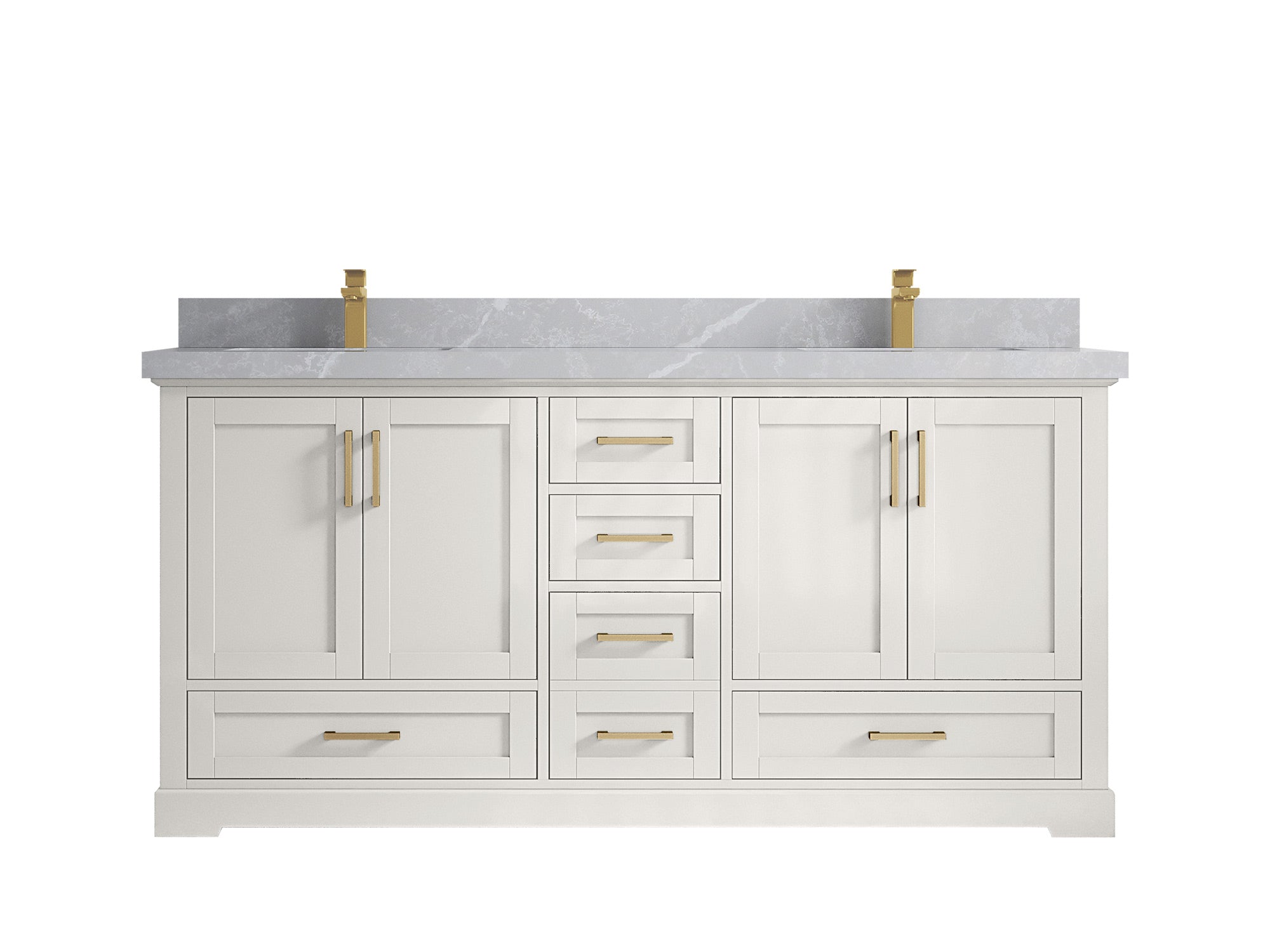 Boston 72 in. W x 22 in. D Double Sink Bathroom Vanity - Willow Bath and Vanity