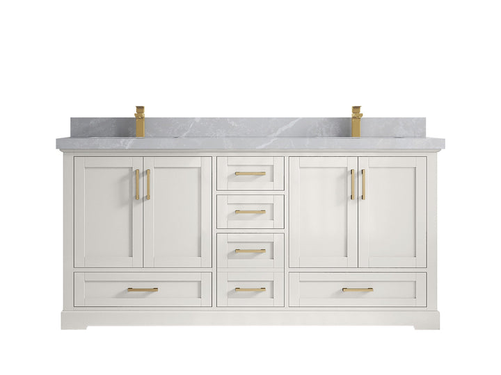 Boston 72 in. W x 22 in. D Double Sink Bathroom Vanity - photo 31