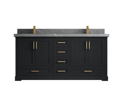 Boston 72 in. W x 22 in. D Double Sink Bathroom Vanity - Willow Bath and Vanity