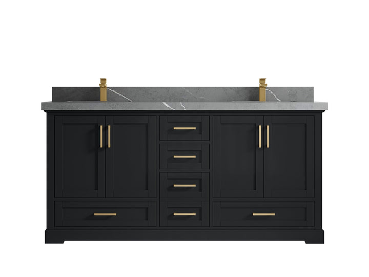 Boston 72 in. W x 22 in. D Double Sink Bathroom Vanity - photo 33
