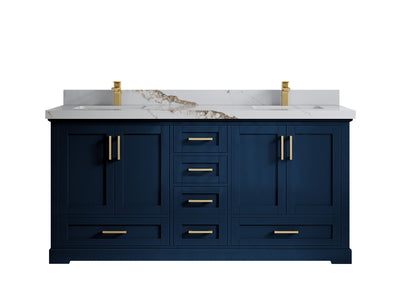 Boston 72 in. W x 22 in. D Double Sink Bathroom Vanity - Willow Bath and Vanity