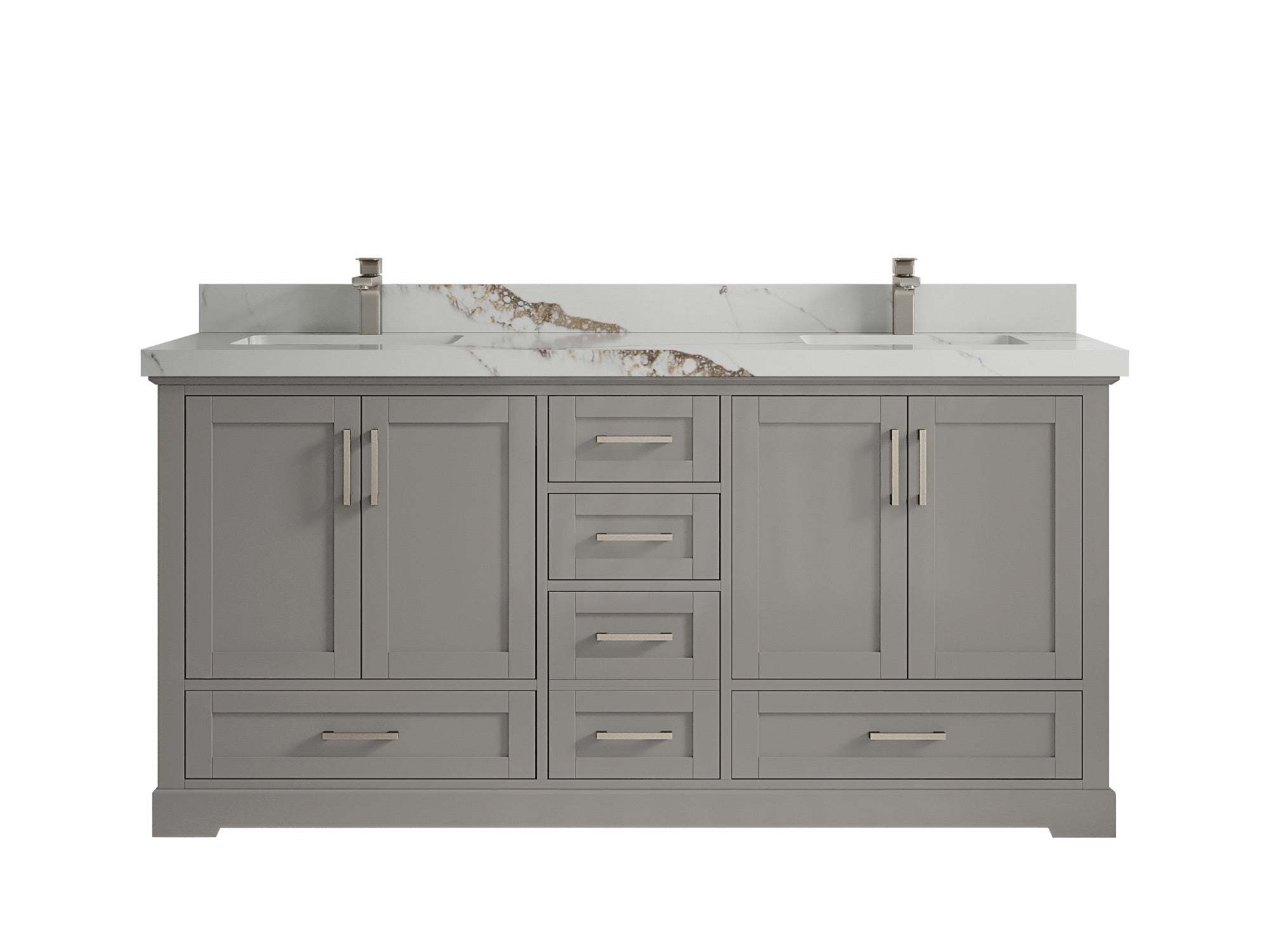 Boston 72 in. W x 22 in. D Double Sink Bathroom Vanity - Willow Bath and Vanity