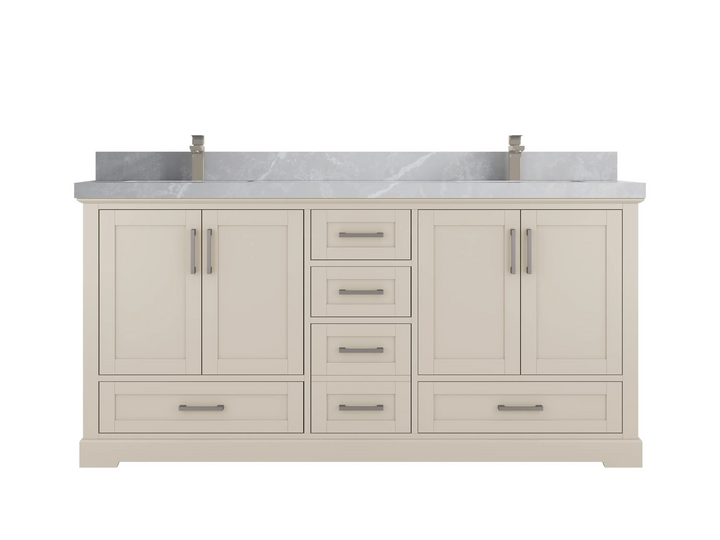 Boston 72 in. W x 22 in. D Double Sink Bathroom Vanity - photo 25