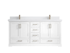 Boston 72 in. W x 22 in. D Double Sink Bathroom Vanity - photo 43