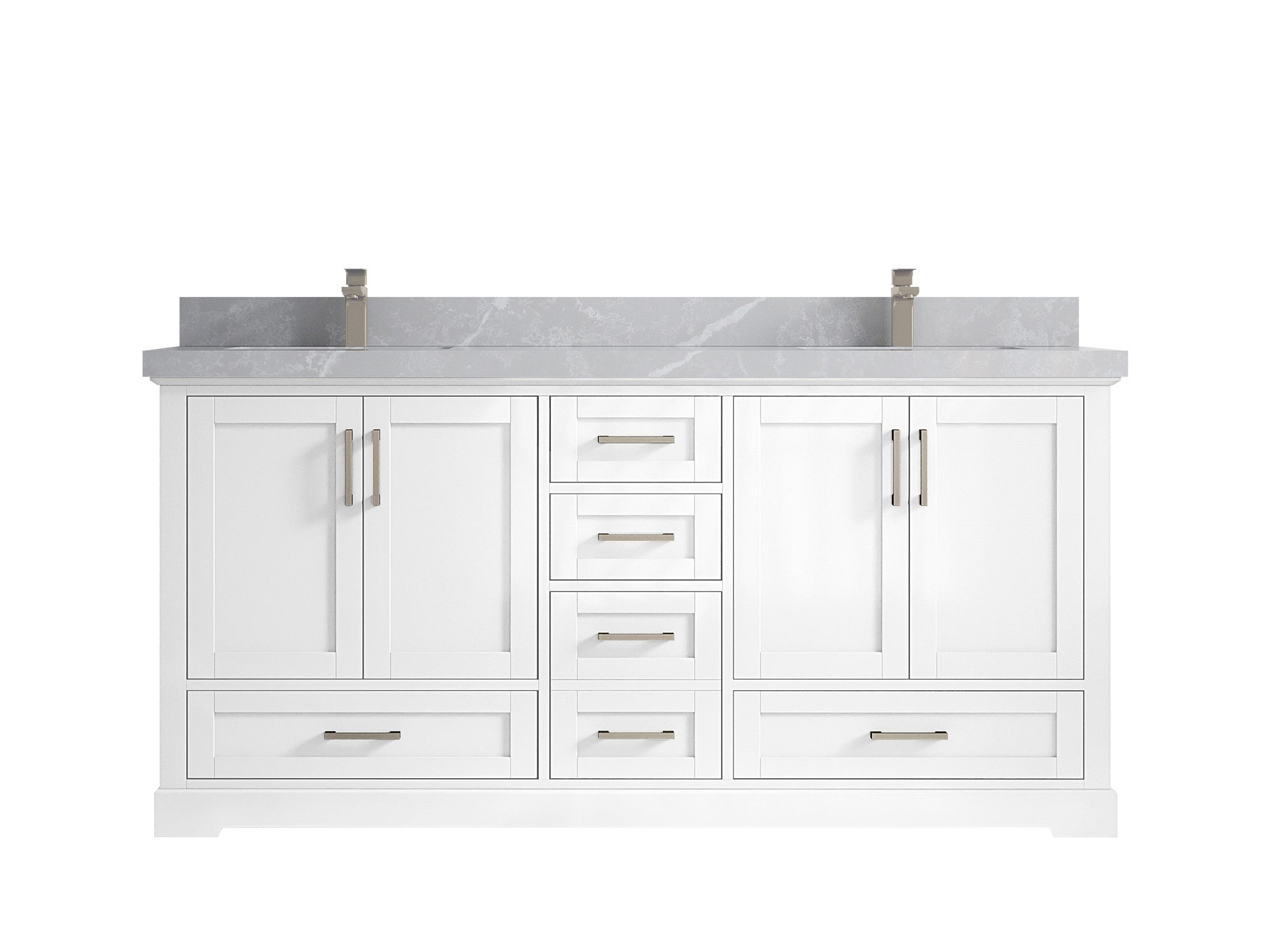 Boston 72 in. W x 22 in. D Double Sink Bathroom Vanity - Willow Bath and Vanity