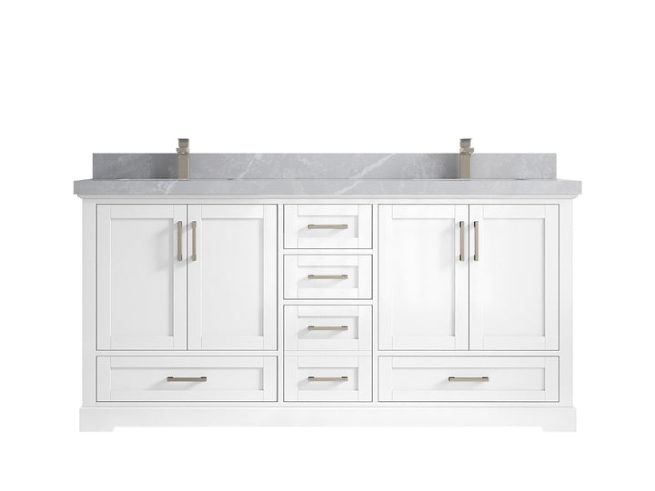 Boston 72 in. W x 22 in. D Double Sink Bathroom Vanity - photo 31