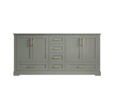 Boston 72 in. W x 22 in. D Double Sink Bathroom Vanity - Willow Bath and Vanity