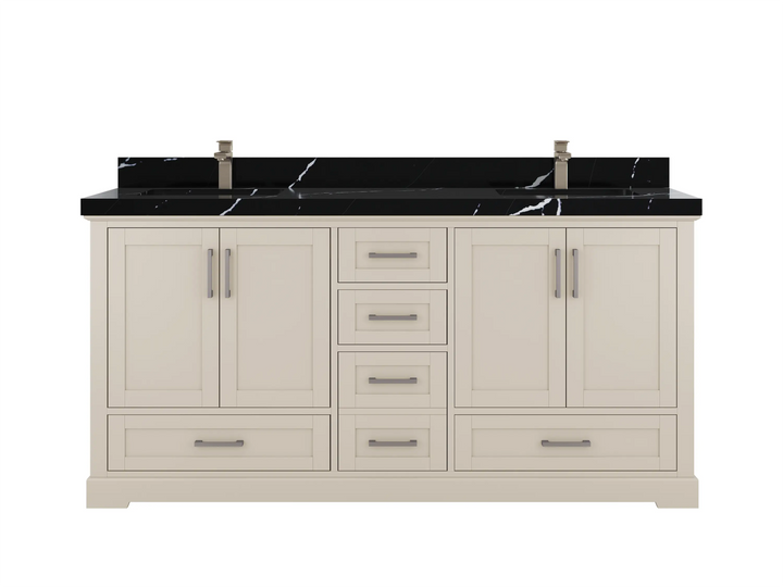 Boston 72 in. W x 22 in. D Double Sink Bathroom Vanity - photo 15