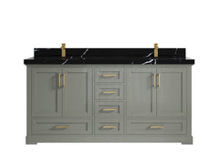 Boston 72 in. W x 22 in. D Double Sink Bathroom Vanity - photo 18