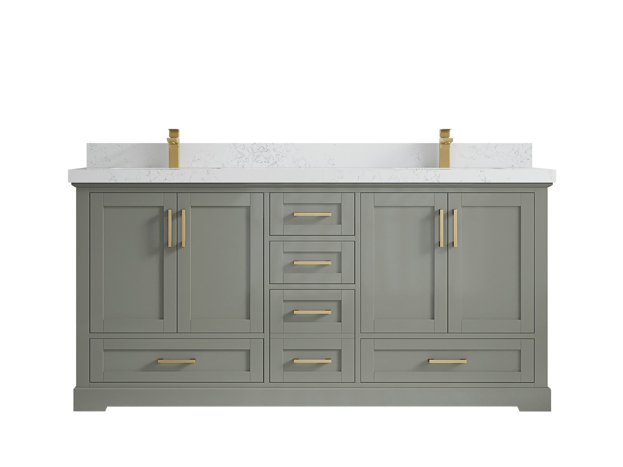 Boston 72 in. W x 22 in. D Double Sink Bathroom Vanity - Willow Bath and Vanity