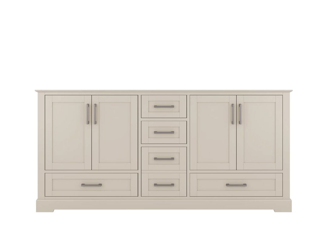 Boston 72 in. W x 22 in. D Double Sink Bathroom Vanity - Willow Bath and Vanity