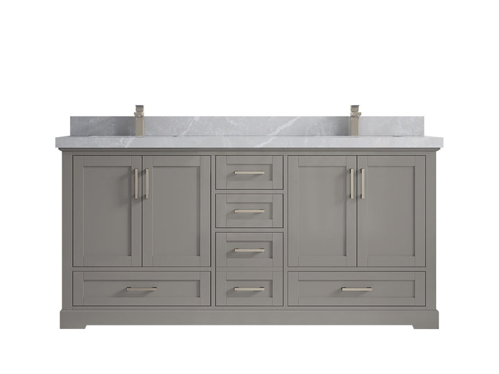 Boston 72 in. W x 22 in. D Double Sink Bathroom Vanity - photo 30