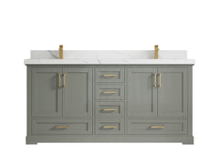 Boston 72 in. W x 22 in. D Double Sink Bathroom Vanity - photo 22
