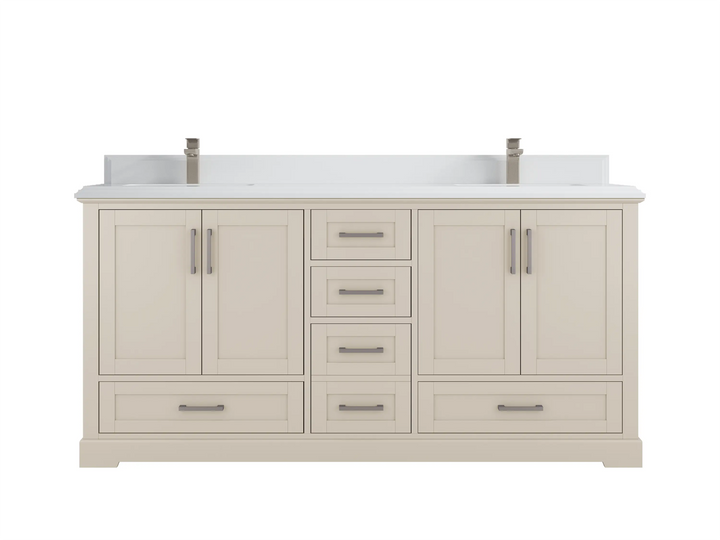 Boston 72 in. W x 22 in. D Double Sink Bathroom Vanity - photo 23