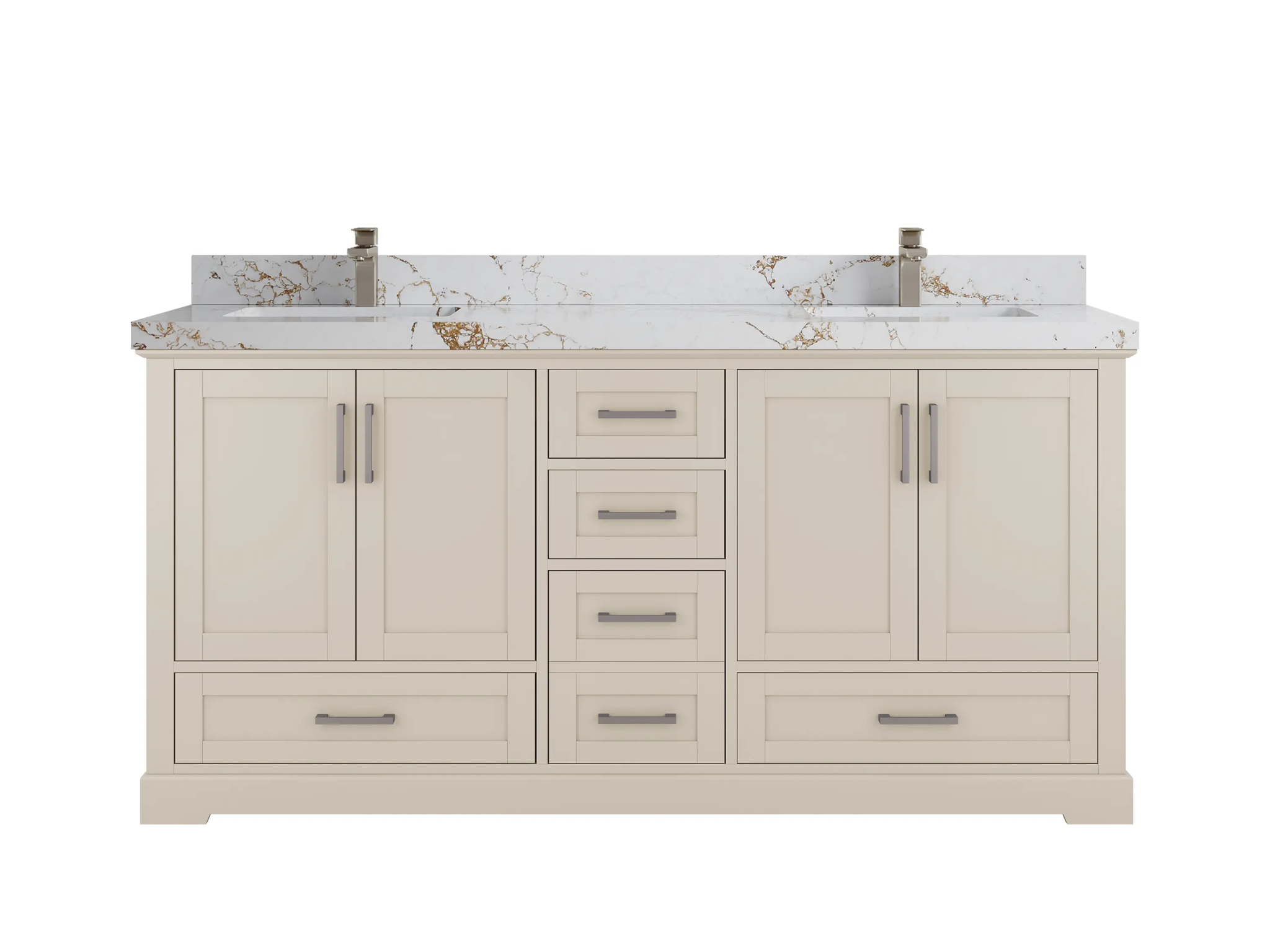 Boston 72 in. W x 22 in. D Double Sink Bathroom Vanity - Willow Bath and Vanity