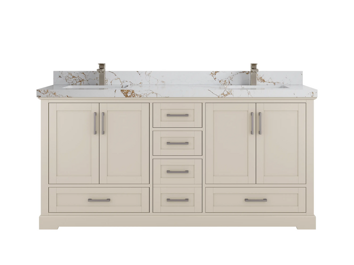 Boston 72 in. W x 22 in. D Double Sink Bathroom Vanity - photo 28