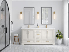 Boston 72 in. W x 22 in. D Double Sink Bathroom Vanity - photo 4
