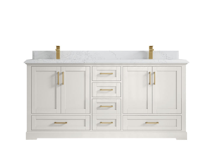 Boston 72 in. W x 22 in. D Double Sink Bathroom Vanity - photo 47