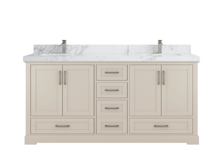Boston 72 in. W x 22 in. D Double Sink Bathroom Vanity - photo 19