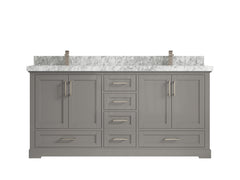 Boston 72 in. W x 22 in. D Double Sink Bathroom Vanity - photo 14