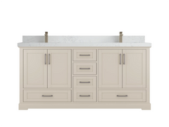 Boston 72 in. W x 22 in. D Double Sink Bathroom Vanity - photo 24