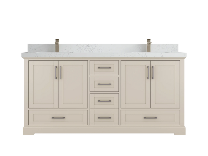 Boston 72 in. W x 22 in. D Double Sink Bathroom Vanity - photo 24