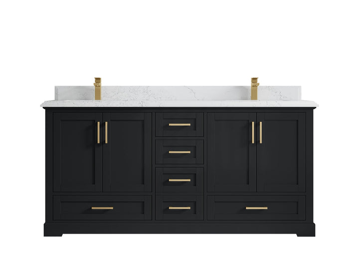 Boston 72 in. W x 22 in. D Double Sink Bathroom Vanity - photo 47