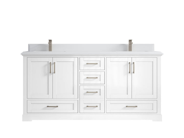 Boston 72 in. W x 22 in. D Double Sink Bathroom Vanity - photo 49