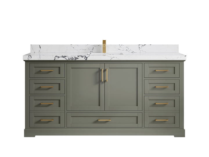Boston 72 in. W x 22 in. D Single Sink Bathroom Vanity - photo 40