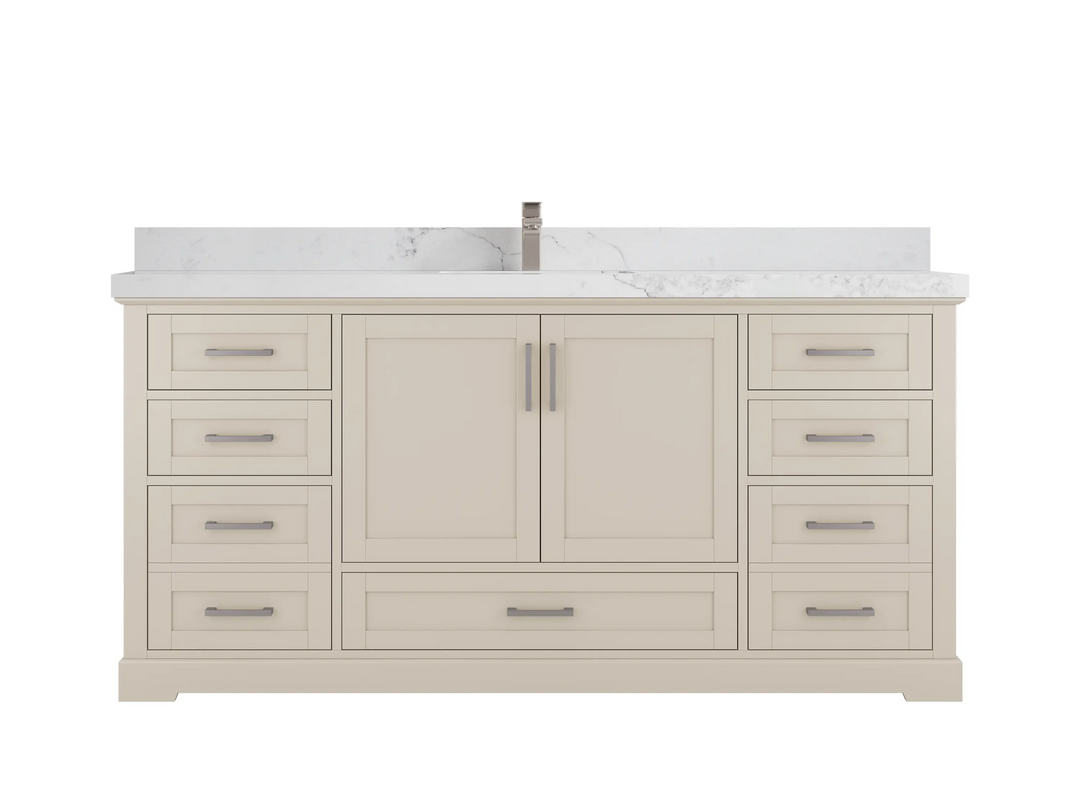 Boston 72 in. W x 22 in. D Single Sink Bathroom Vanity - Willow Bath and Vanity